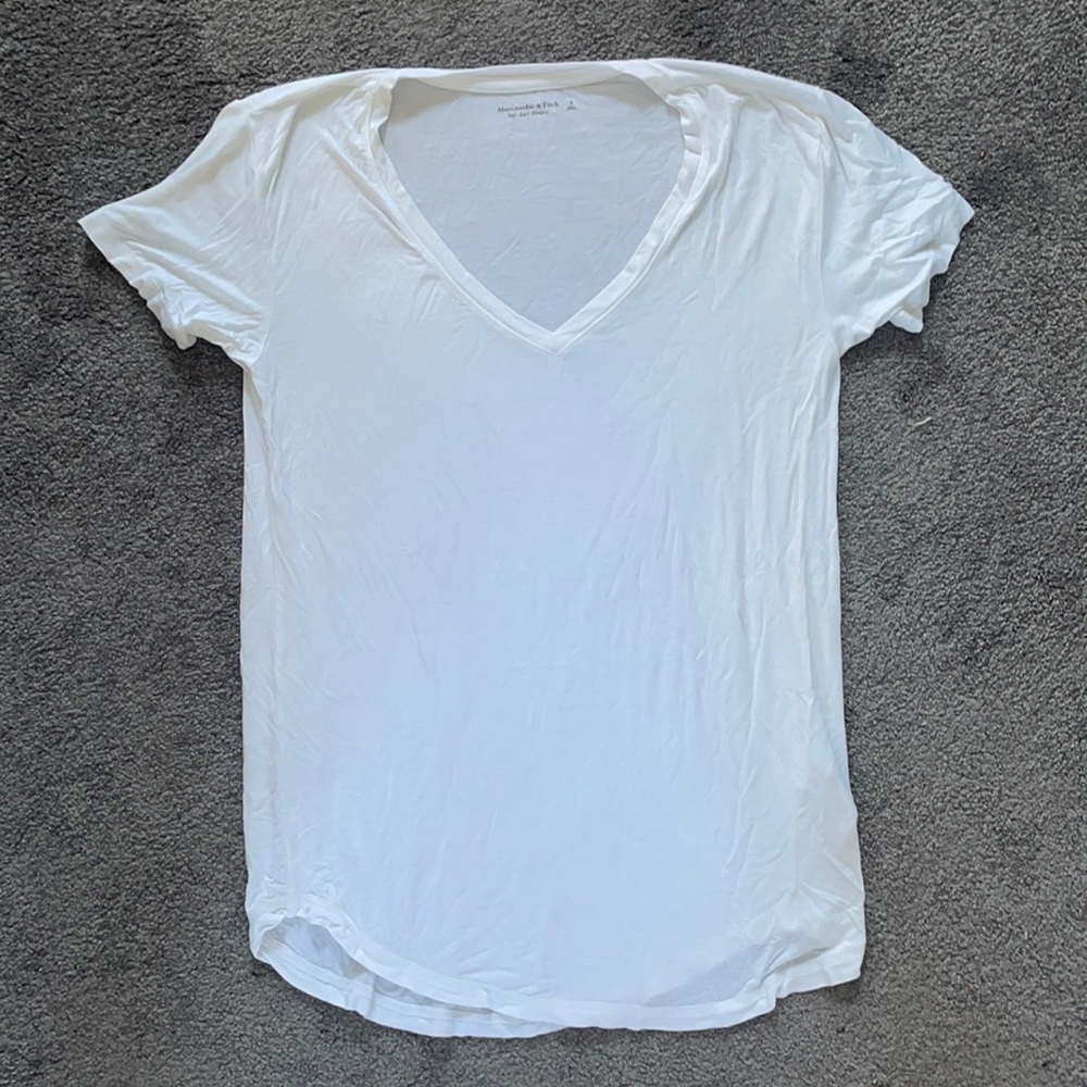 Abercrombie white T